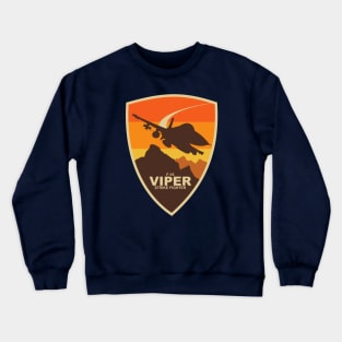 F-16 Viper Patch Crewneck Sweatshirt